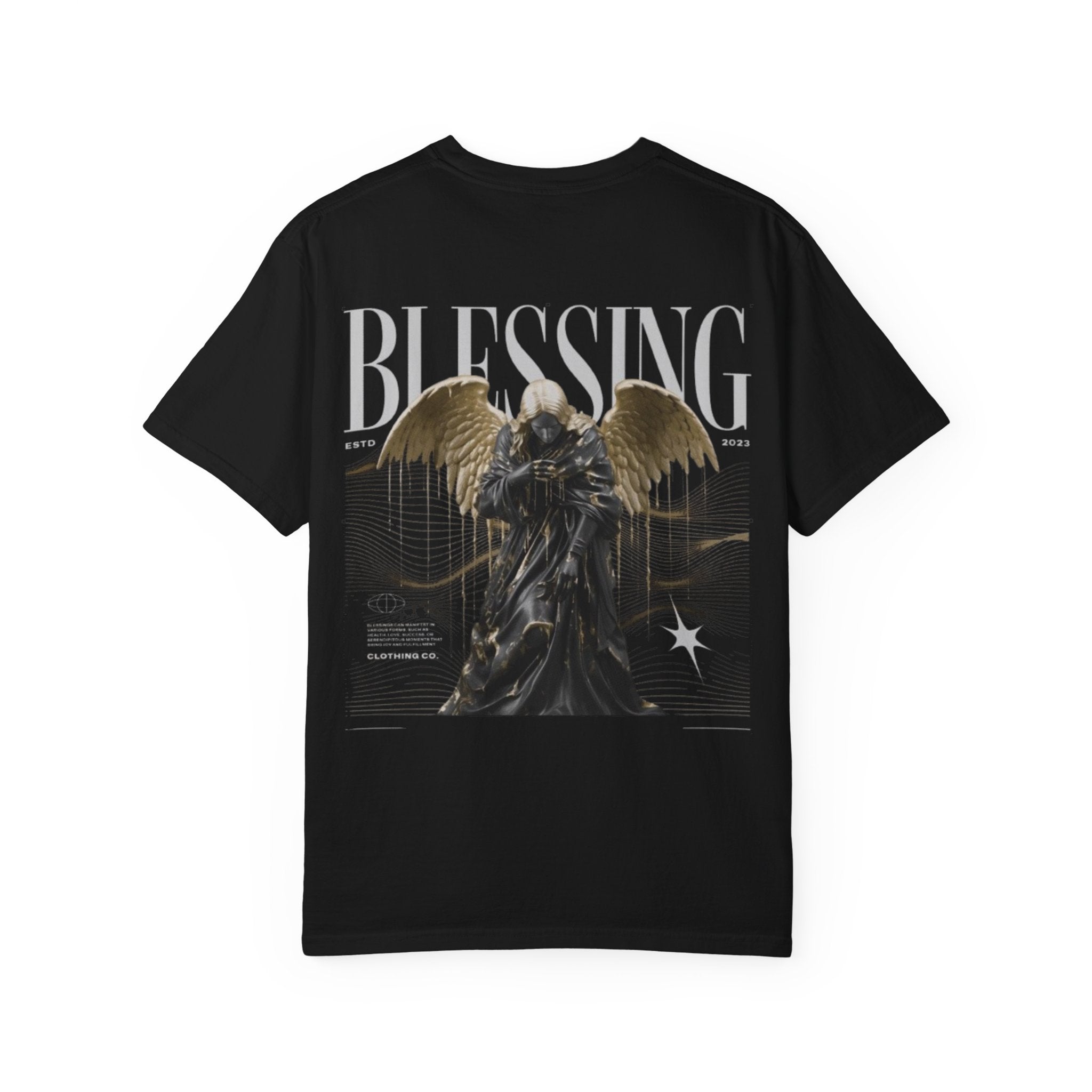Blessing Archangel Graphic Tee – Vintage Streetwear Style